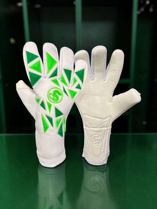 SCK Hybrid Negative Green Believe Goalkeeper Gloves