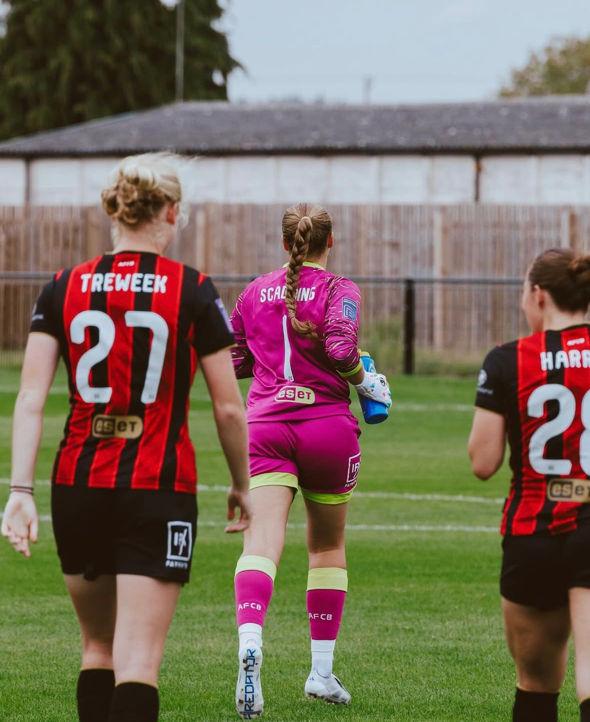 SCK White Flat Negative Harlequin Believe Goalkeeper Gloves