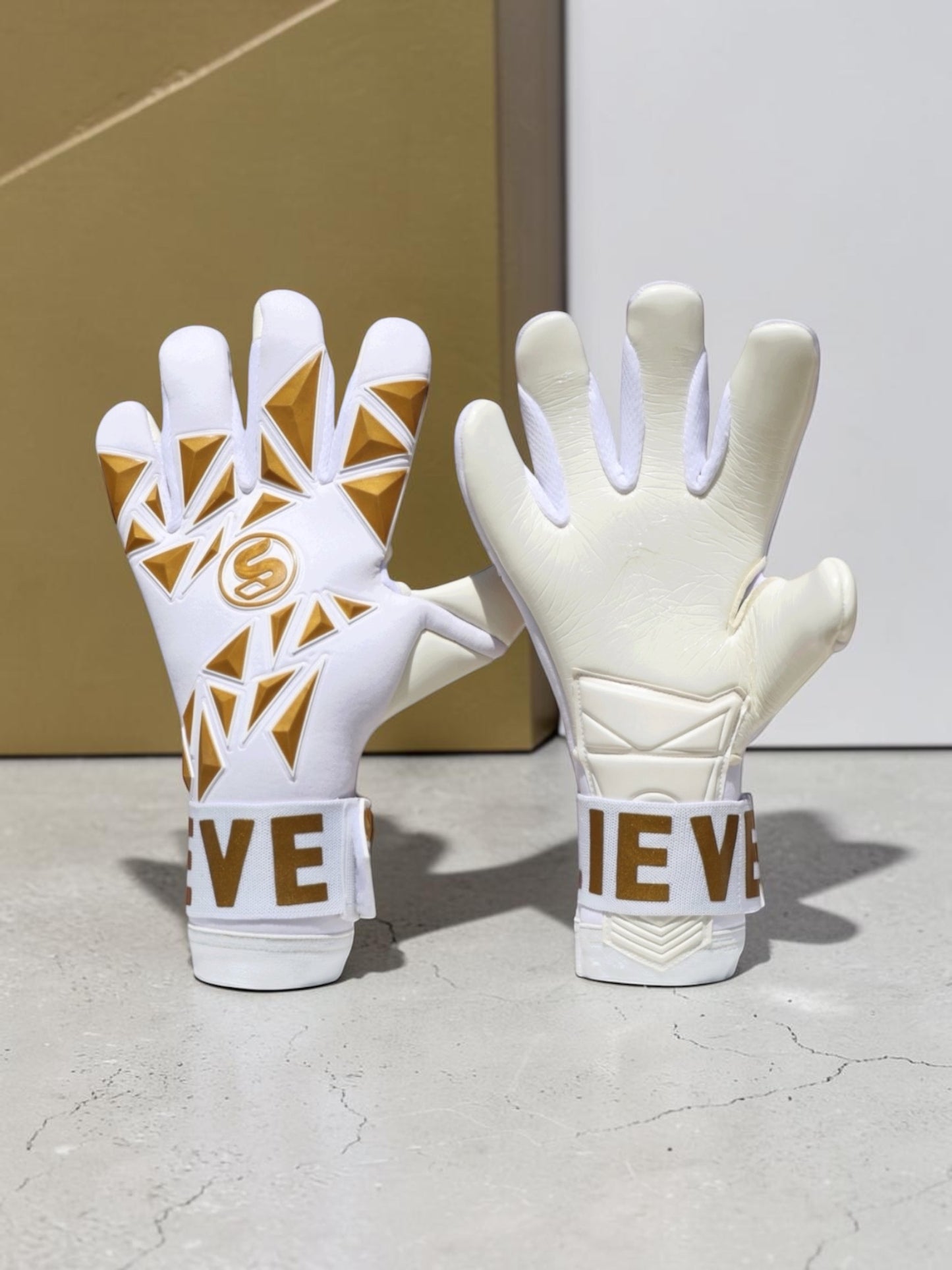 SCK Ashmore Legacy Gold Geiko Believe Goalkeeper Gloves