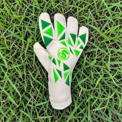 SCK Hybrid Negative Green Believe Goalkeeper Gloves
