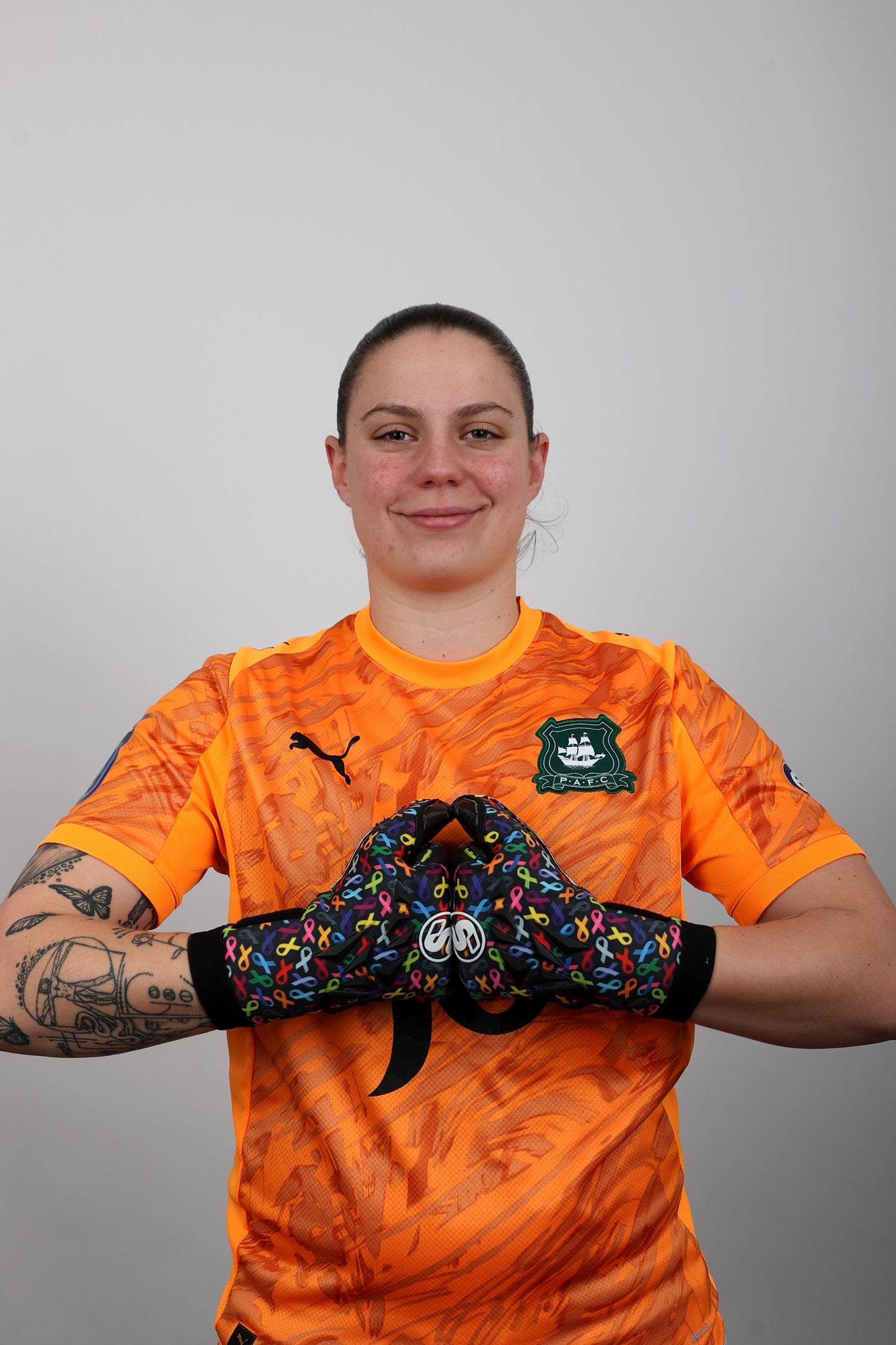 SCK Black Culling Cancer Charity Hybrid Flat Believe Goalkeeper Gloves