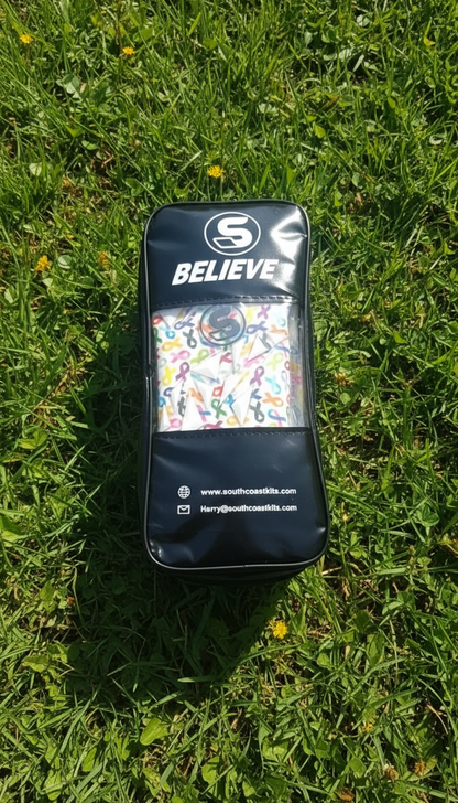 SCK White Culling Cancer Charity Hybrid Flat Believe Goalkeeper Gloves