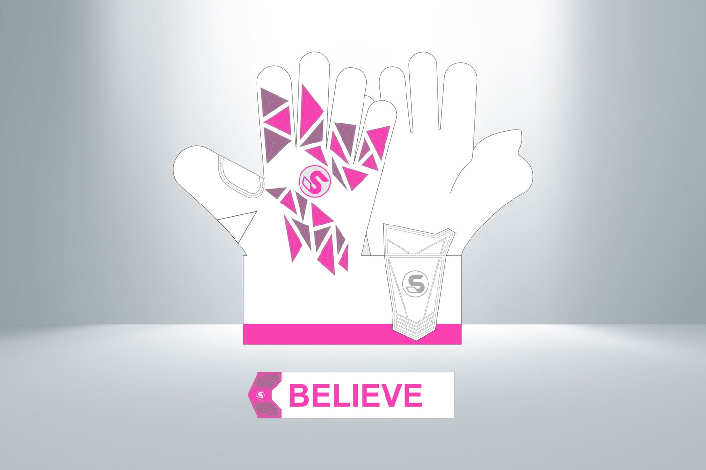 SCK Berry Blast Gecko Elite Cut Believe Goalkeeper Gloves