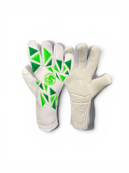 SCK Hybrid Negative Green Believe Goalkeeper Gloves