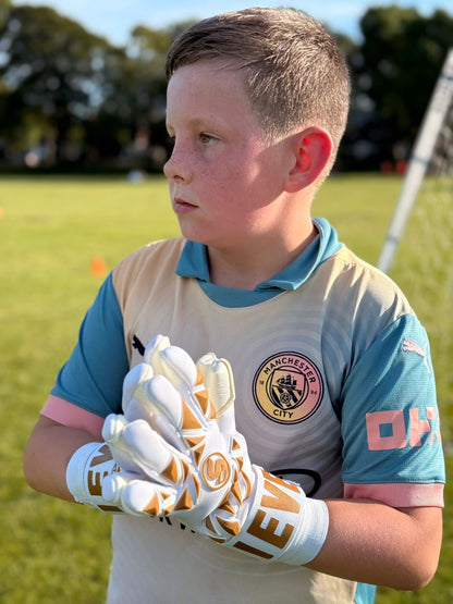 SCK Ashmore Legacy Gold Geiko Believe Goalkeeper Gloves