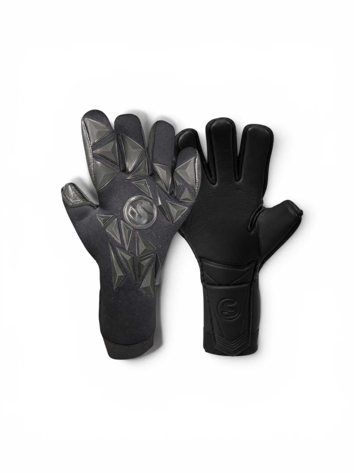 SCK Blackout Flat Negative Believe Goalkeeper Gloves