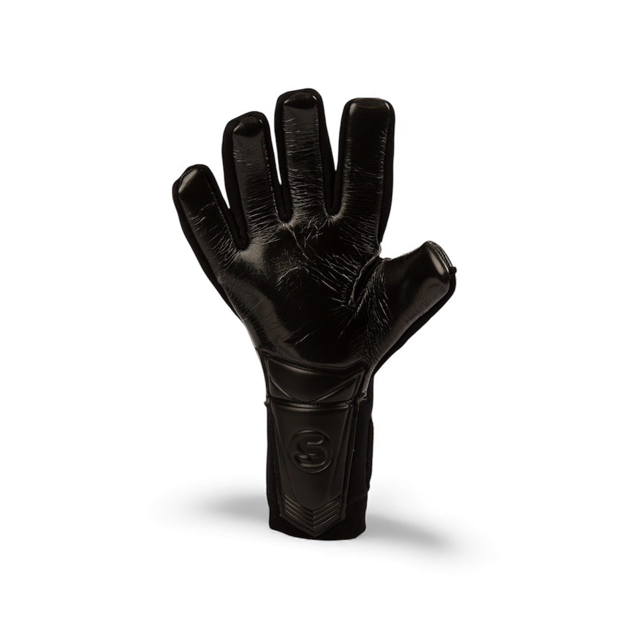 SCK Black Flat Negative Harlequin Believe Goalkeeper Gloves