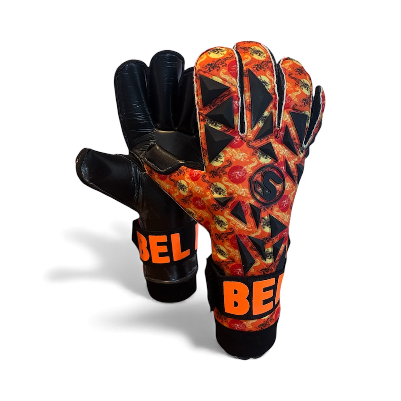 SCK Roll Finger Long Cut Dragon Believe Goalkeeper Gloves