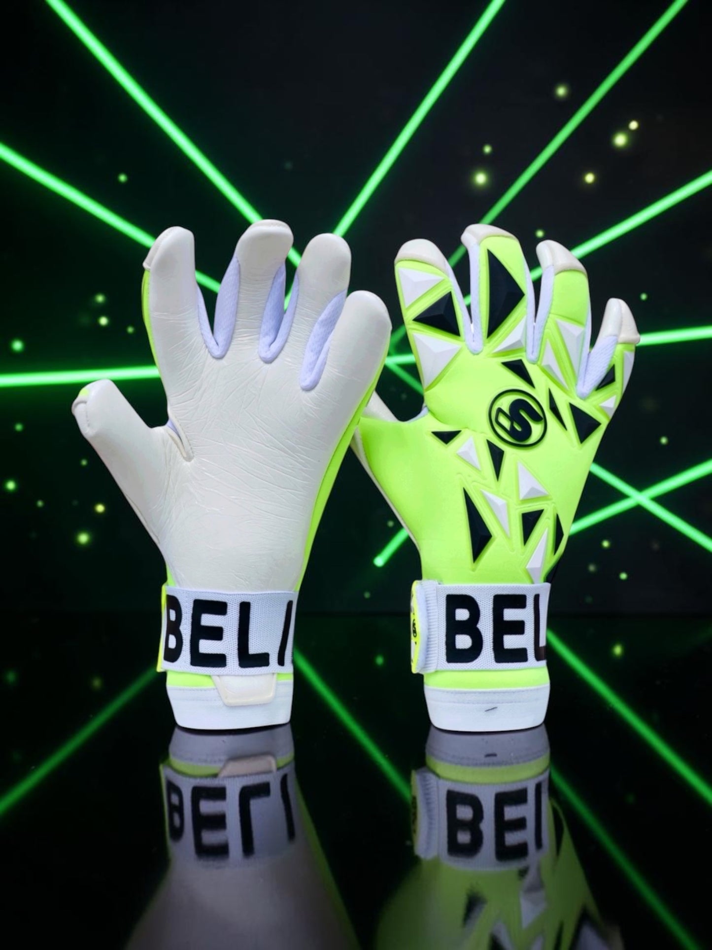 SCK Geiko Fit Neon Believe Goalkeeper Gloves