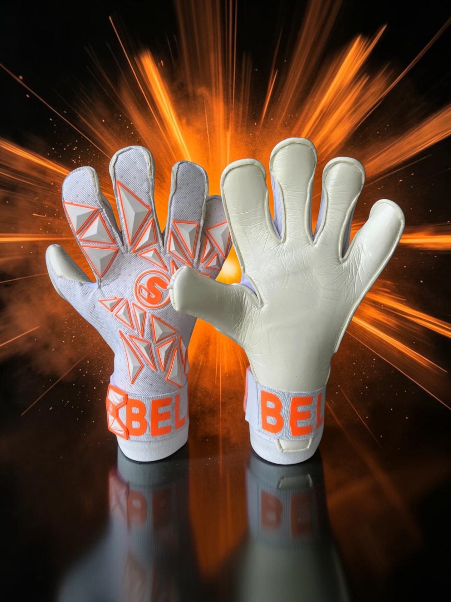 SCK HG Flame Ventilated Flat Geiko Long Cut Believe Goalkeeper Gloves