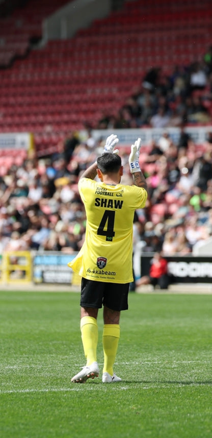 SCK White Culling Cancer Charity Hybrid Flat Believe Goalkeeper Gloves